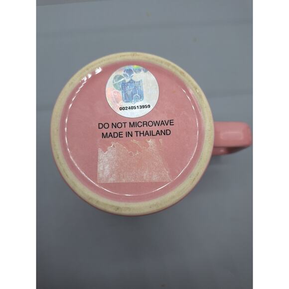 NFL Philadelphia Eagles Coffee Mug, Pink & Gold Glitter Band 14 oz Mug - Picture 6 of 6